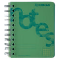 Collegeblock, A6, 140 Blatt, PP, kariert, grün DONAU 7527201-06 DONAU 7527201-06 140BL 80g
