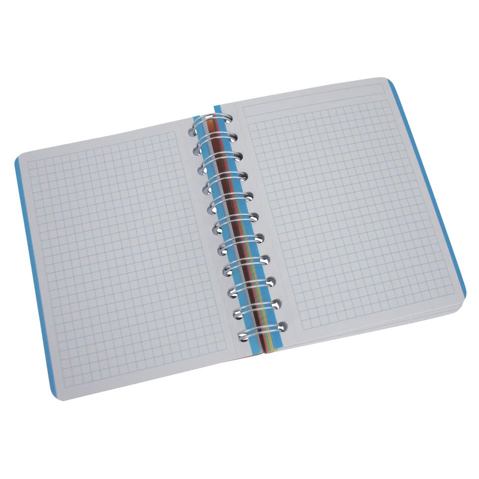 Collegeblock, A6, 140 Blatt, PP, kariert, grün DONAU 7527201-06 DONAU 7527201-06 140BL 80g