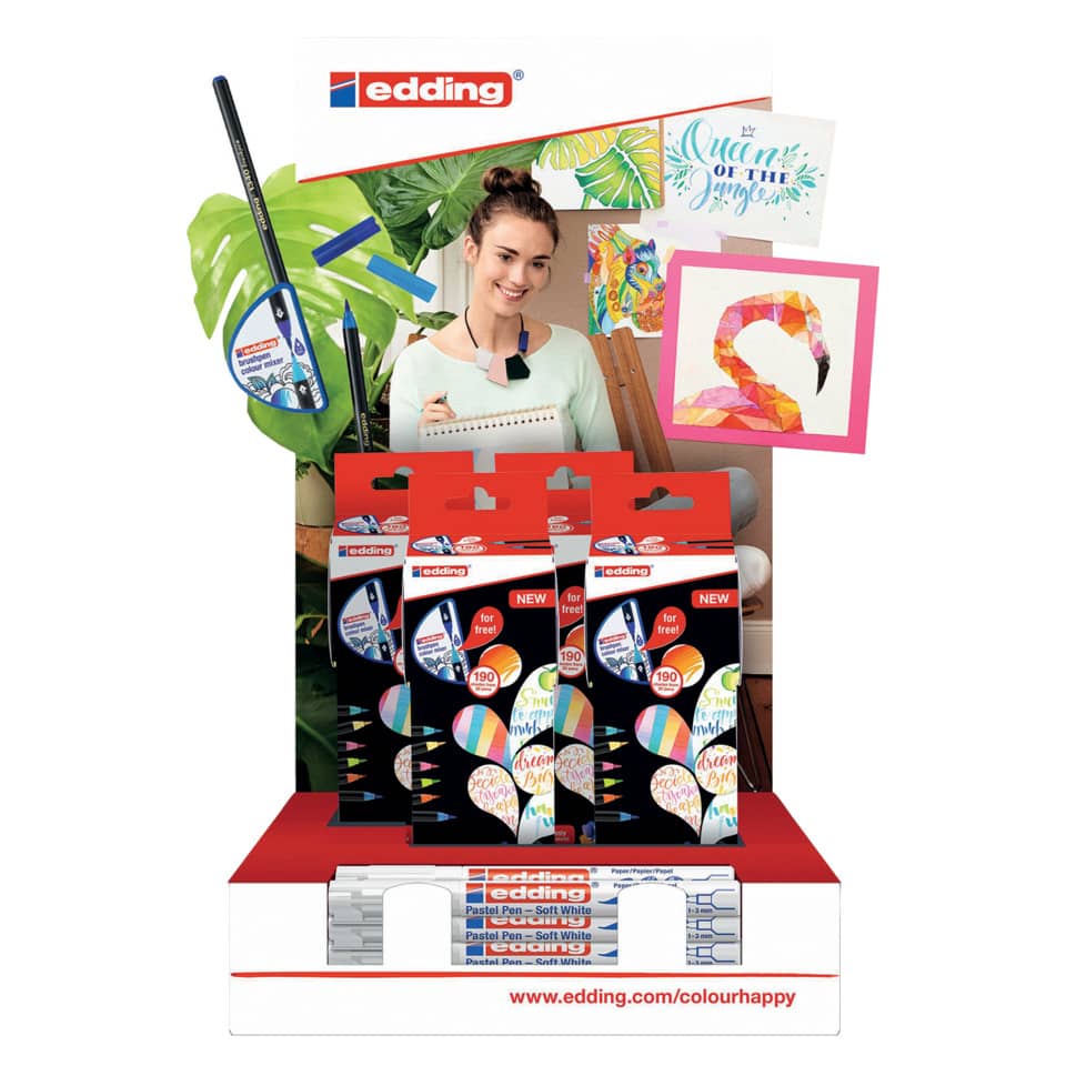 Faserschreiber Colour Happy, sortiert EDDING 50026 EDDING 50026 im Thekendisplay