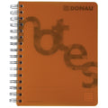 Collegeblock, A5, 140 Blatt, PP, kariert, orange DONAU 7526201-12 DONAU 7526201-12 140BL 80g