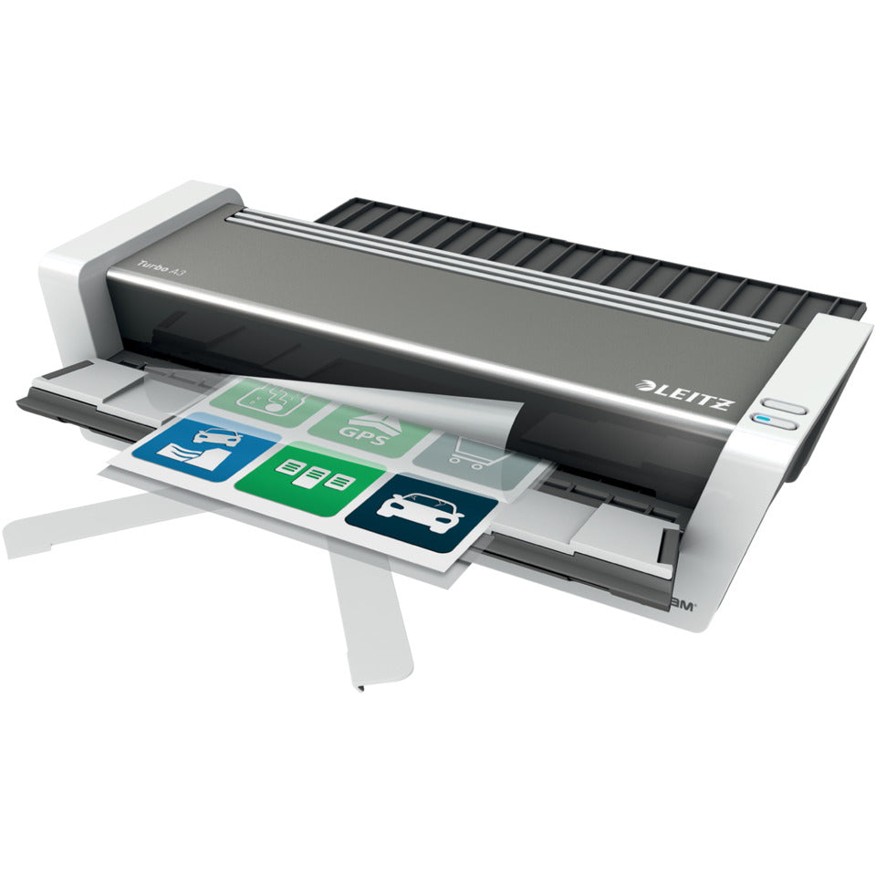 Laminator iLAM Touch 2 Turbo A3, 80-250my, weiß hochglanz/anthrazit LEITZ 7520-00-00