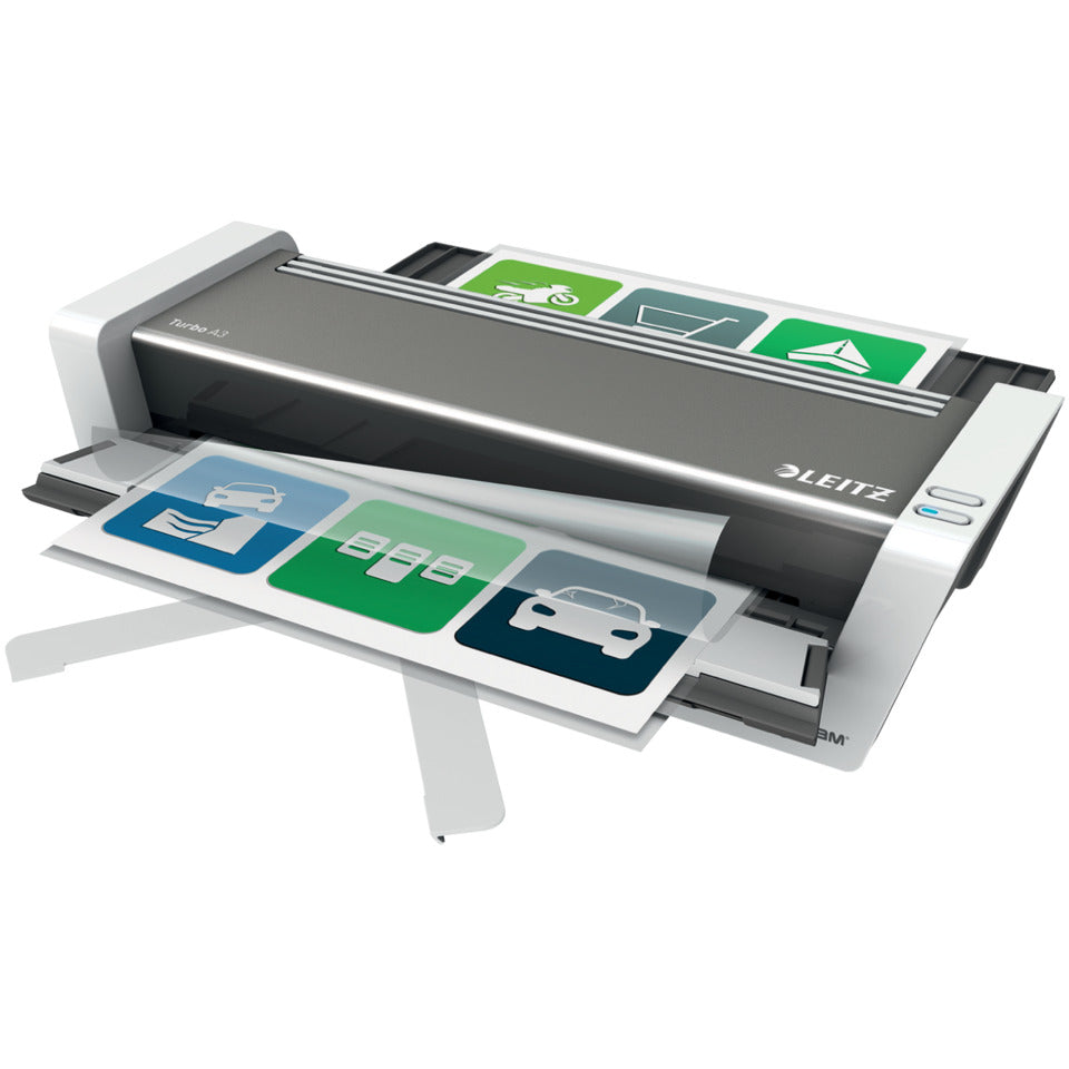 Laminator iLAM Touch 2 Turbo A3, 80-250my, weiß hochglanz/anthrazit LEITZ 7520-00-00