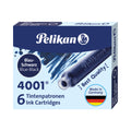 Tintenpatrone 4001® TP/6, 6 Stück, blauschwarz PELIKAN 100435989 PELIKAN 100435989 301184 4001 TP/6