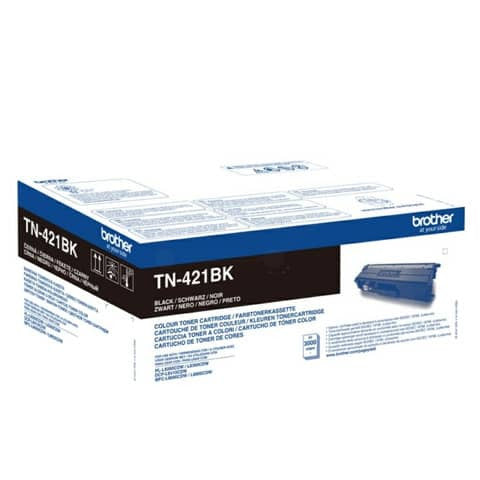 Original Brother Toner-Kit schwarz (TN-421BK)