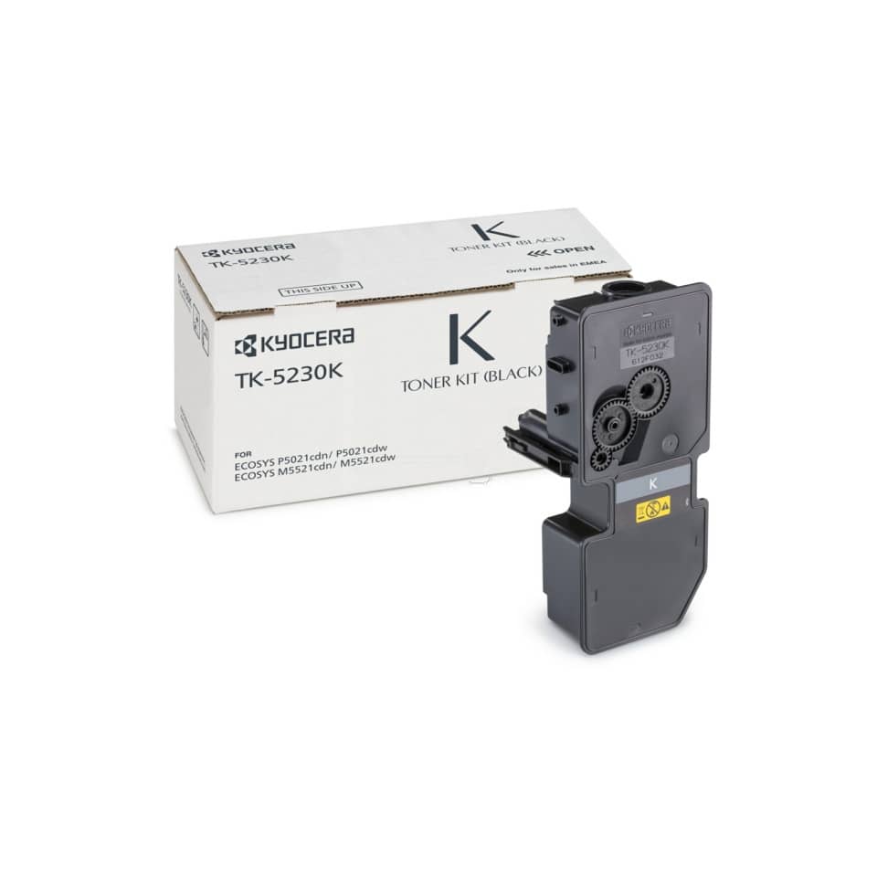 Lasertoner, 2.600 Seiten, schwarz KYOCERA-MITA TK5230K KYOCERA 1T02R90NL0