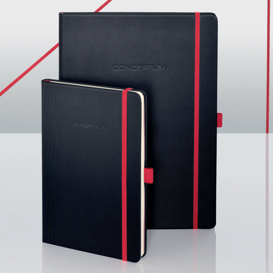 Notizbuch Conceptum Red Edition, ca. A4, Hardcover, liniert, SIGEL CO661 CONCEPTUM CO661 Red Edition