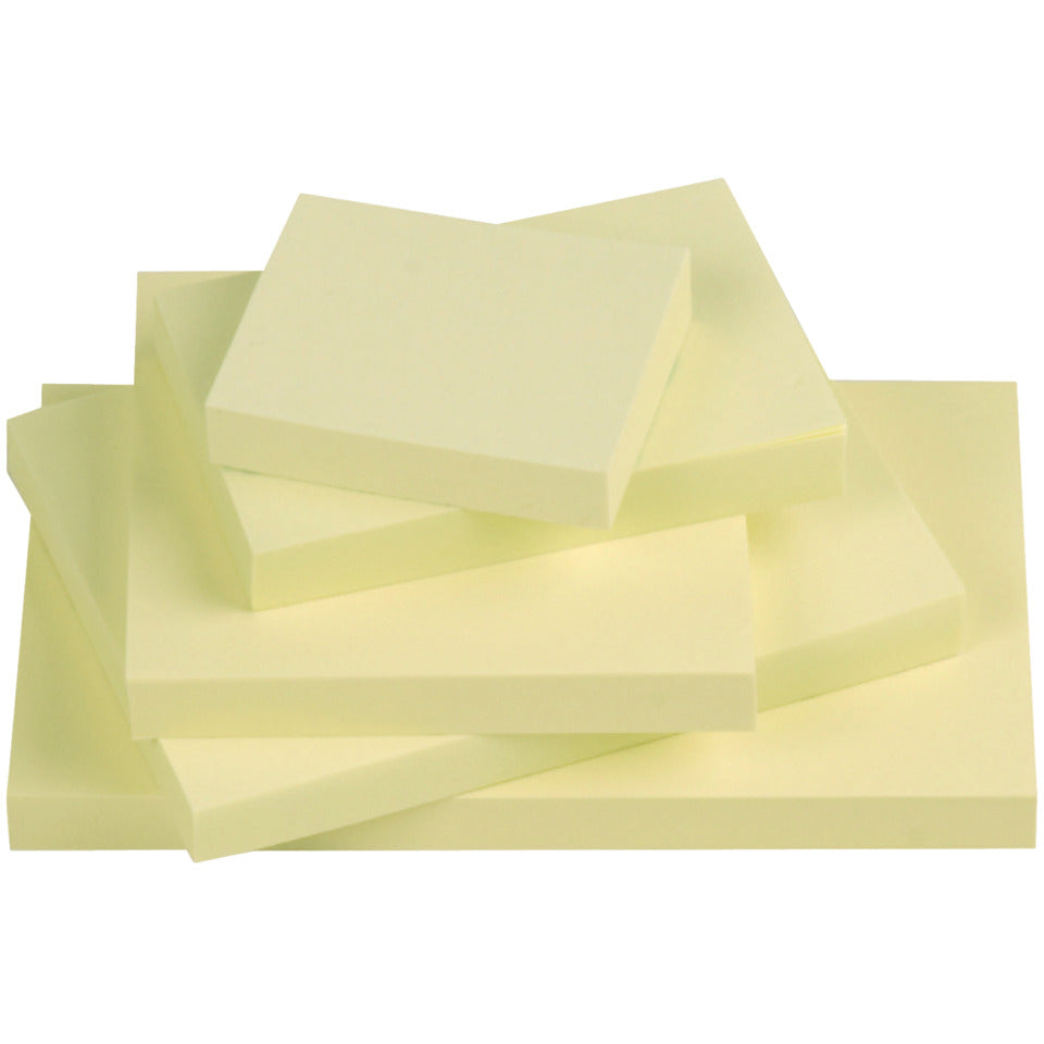Haftnotizblock Quick Notes, 100 Blatt, 1 Stück, 76x102mm, gelb Q-CONNECT KF01410 Q-CONNECT KF01410 100BL