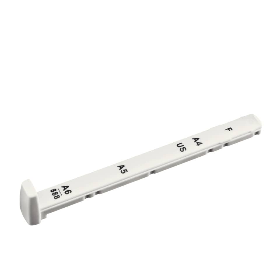 Anschlagschiene NeXXt für Locher, Kunststoff, grau LEITZ 1727-00-85 LEITZ 1727-00-85 f.Nexxt-Loche