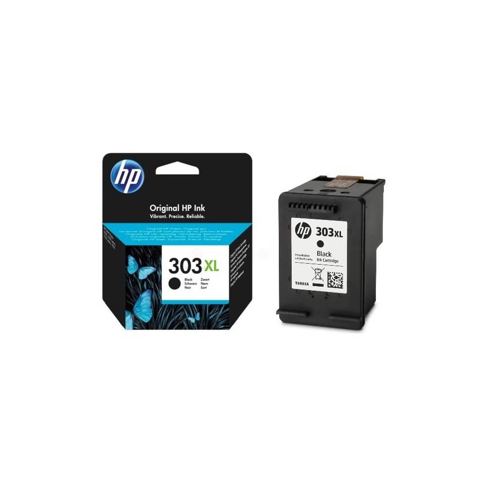 Inkjetpatrone Nr.303XL, 600 Seiten, schwarz HP T6N04AE