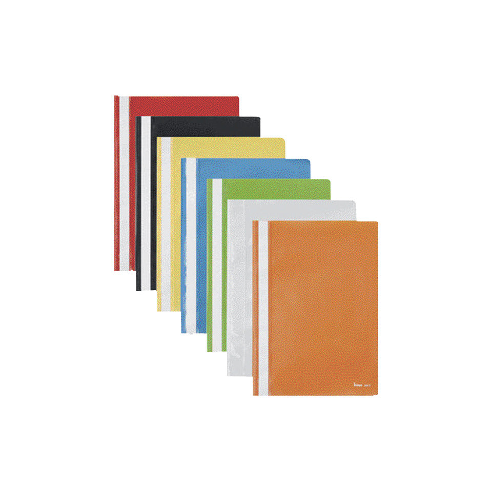 Schnellhefter, DIN A4, dokumentenecht, PP-Folie, transparenter Deckel, 230 x 310 mm, orange BENE 281421OR BENE 281421OR 105625