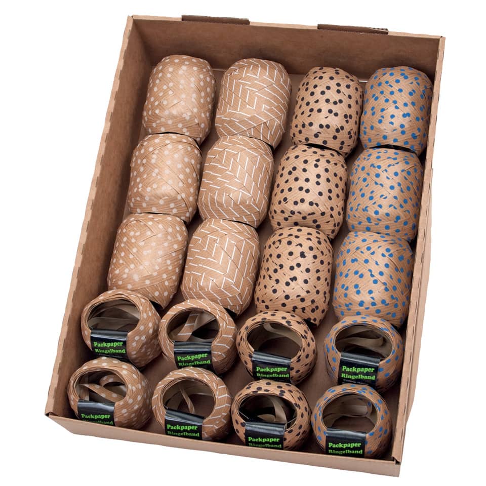 Eiknäuel Packpaper, 10mmx12m, sortiert GOLDINA Z384 1094 2012 Z384 1094 2012 natur