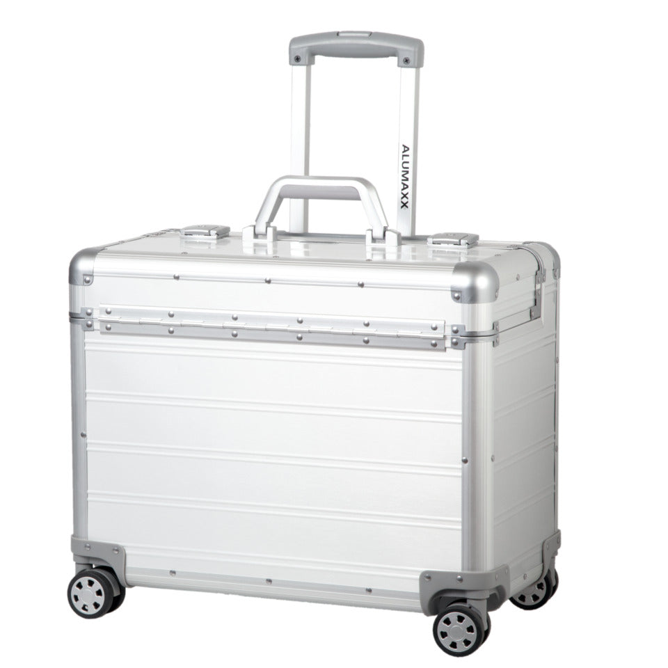 Pilotenkoffer Pandora, 470 x 360 x 250 mm, Aluminium, silber ALUMAXX 45168 ALUMAXX 45168 47x36x25cm