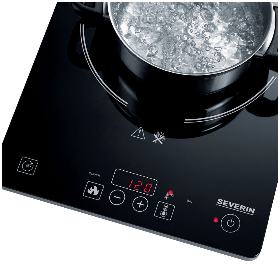 Induktionskochplatte 2000 Watt schwarz SEVERIN KP 1071 SEVERIN KP 1071 Ø21cm