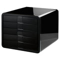 Schubladenbox i-BOX 5 Schubladen schwarz HAN 1551-13D HAN 1551-13  5Schubladen