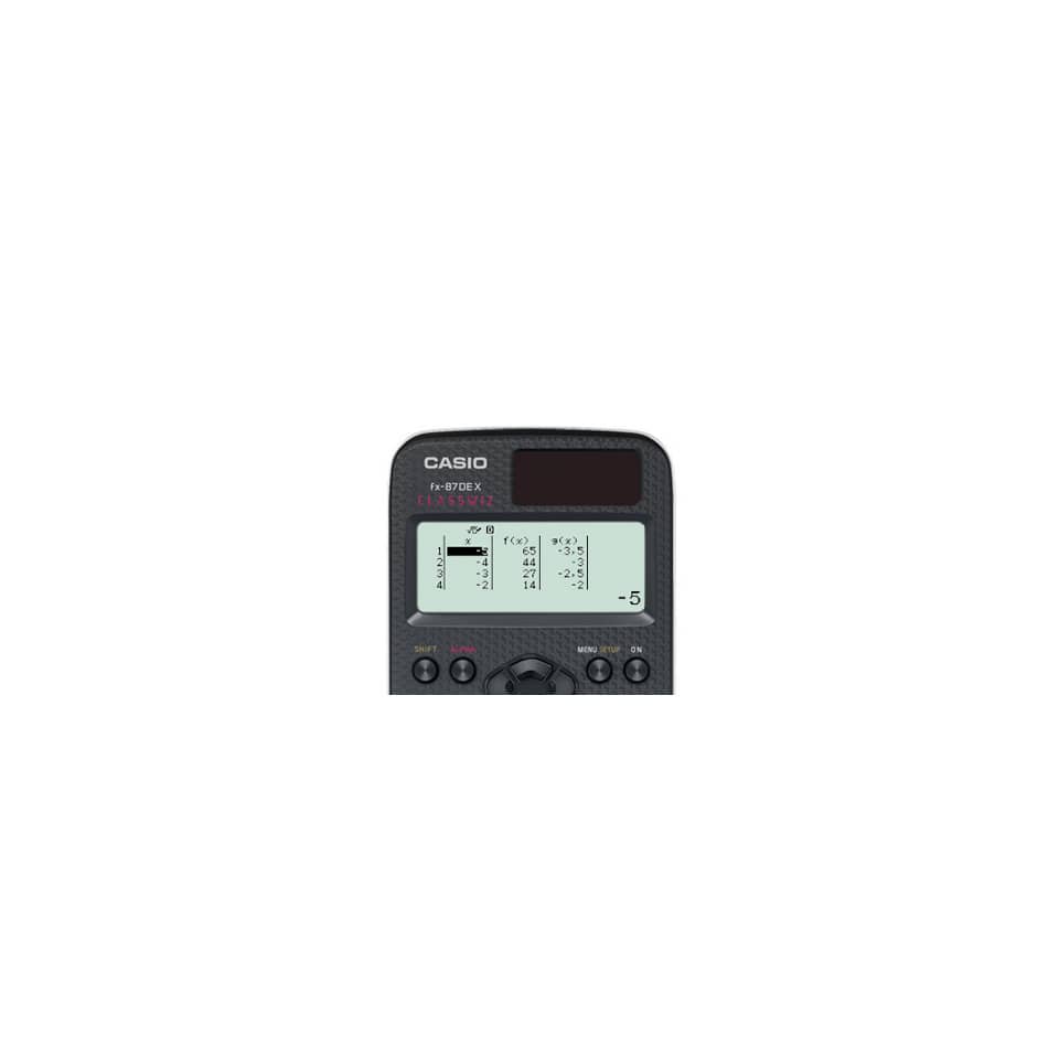 Schulrechner Technisch Wiss. 12-stellig   ClassWiz CASIO FX-87DEX CASIO FX-87DEX ClassWiz