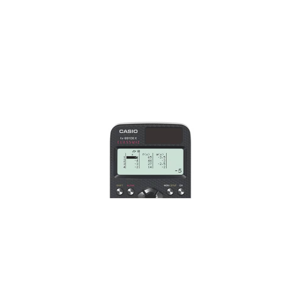 Schulrechner Technisch Wiss. 2-zeilig   ClassWiz CASIO FX-991DEX CASIO FX-991DEX ClassWiz