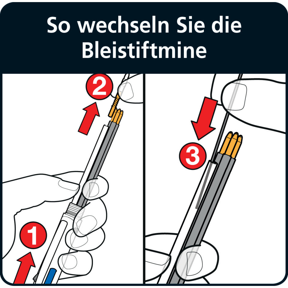 Mehrfarb-Druckkugelschreiber 4 Colours® 3+1 HB, 0,4/0,7 mm, grau BIC 942104 BIC 942104  4Colours