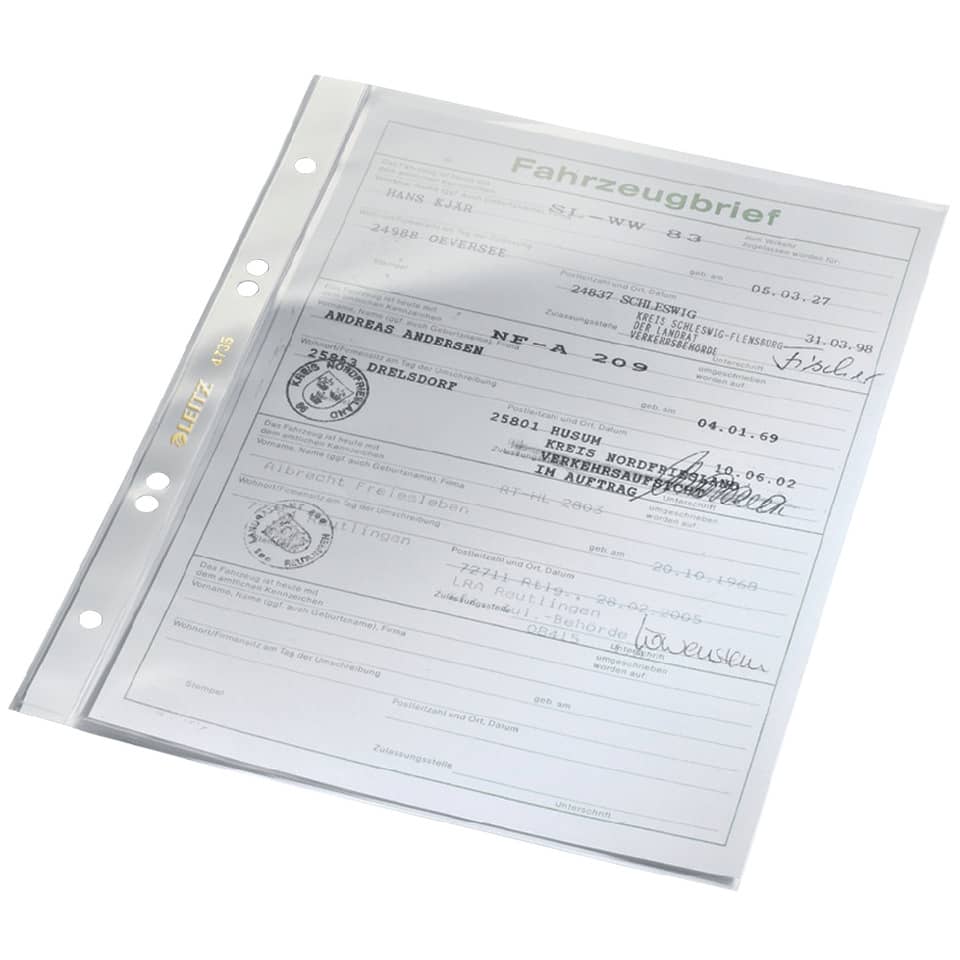 Prospekthülle Super Premium, A5, PVC, dokumentenecht, glasklar LEITZ 4735-00-00 LEITZ 4735-00-00  Premium