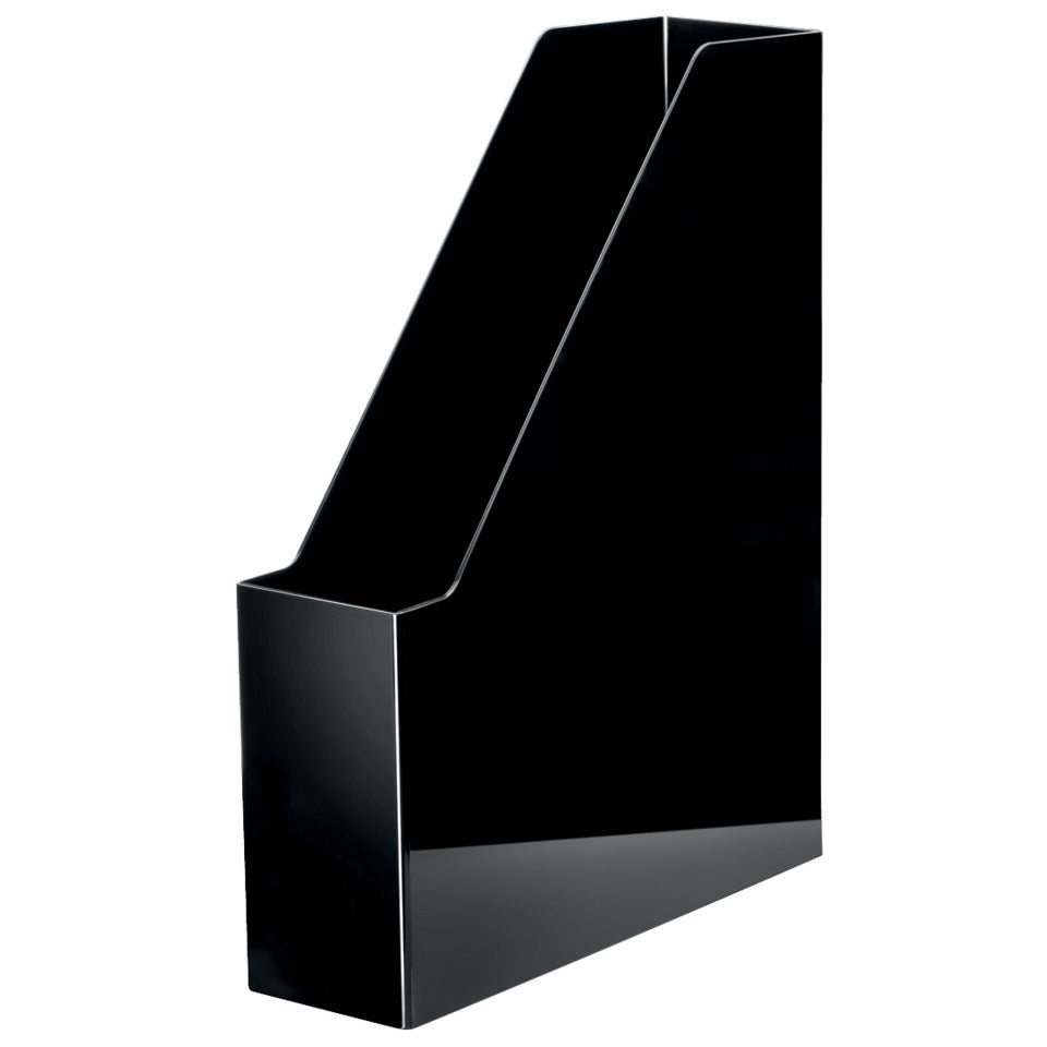 Stehsammler i-LINE, DIN A4/C4, elegant, stilvoll, hochglänzend, schwarz HAN 16501-13D HAN 16501-13  i-Line hochglänz.