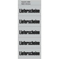Inhaltsschild Lieferscheine, selbstklebend, 100 Stück, grau  5869 NEUTRAL 5869  skl  Pg100St