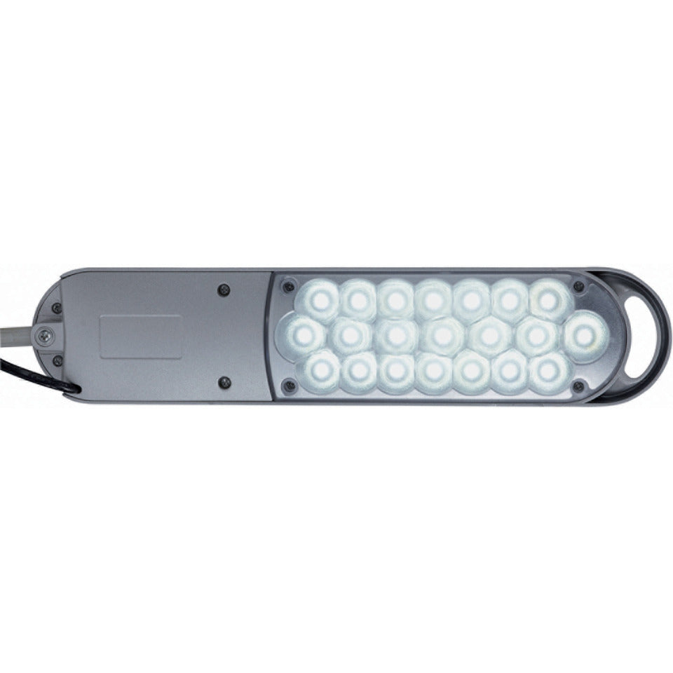 LED-Tischleuchte MAULatlantic, Standfuß, 6500 Kelvin, silber MAUL 82036 95 MAUL 82036 95 atlantic