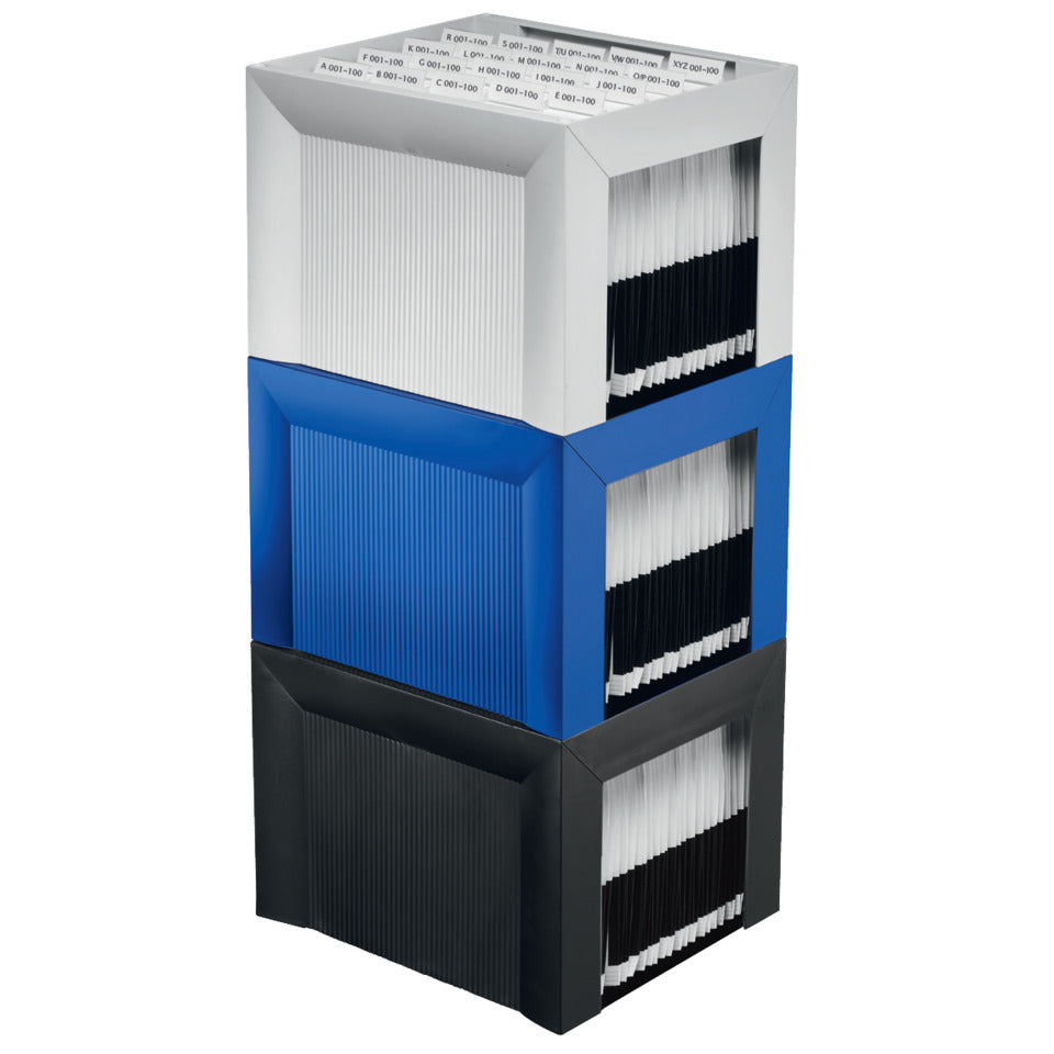 Hängemappenregistratur KARAT, für 35 Hängemappen, schwarz HAN 1905-13D HAN 1905-13 Hängemappenregistratur