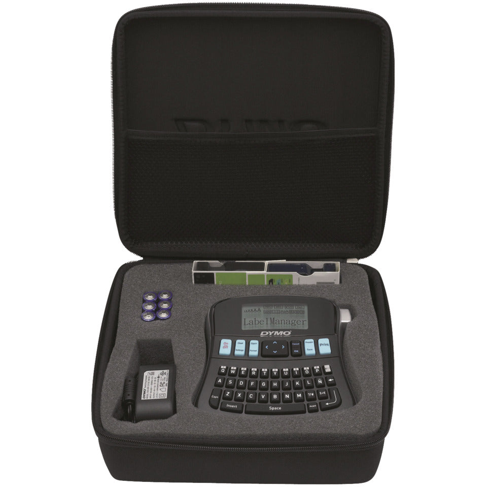 Beschriftungsgerät LabelManager™ 210D+, QWERTZ-Tastatur, Kofferset DYMO S0964070 DYMO S0964070 i.Koffer