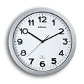 Wanduhr MAULstep, weiß, Ø 40 cm, Quarzlaufwerk, 3 Zeiger (Stunde, Minute, Sekunde) MAUL 90535 95 MAUL 9053595