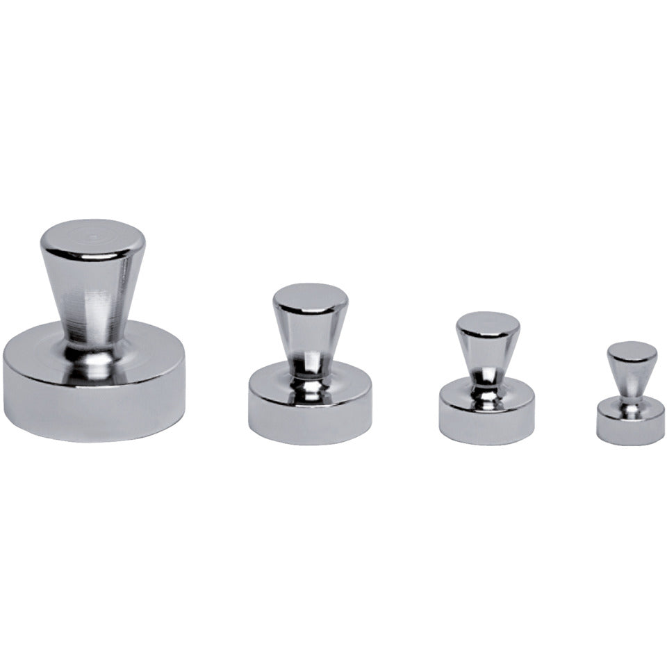 Neodym-Kegelmagnet, nickel, 4 Stück MAUL 6168896 MAUL 6168896 Neodym