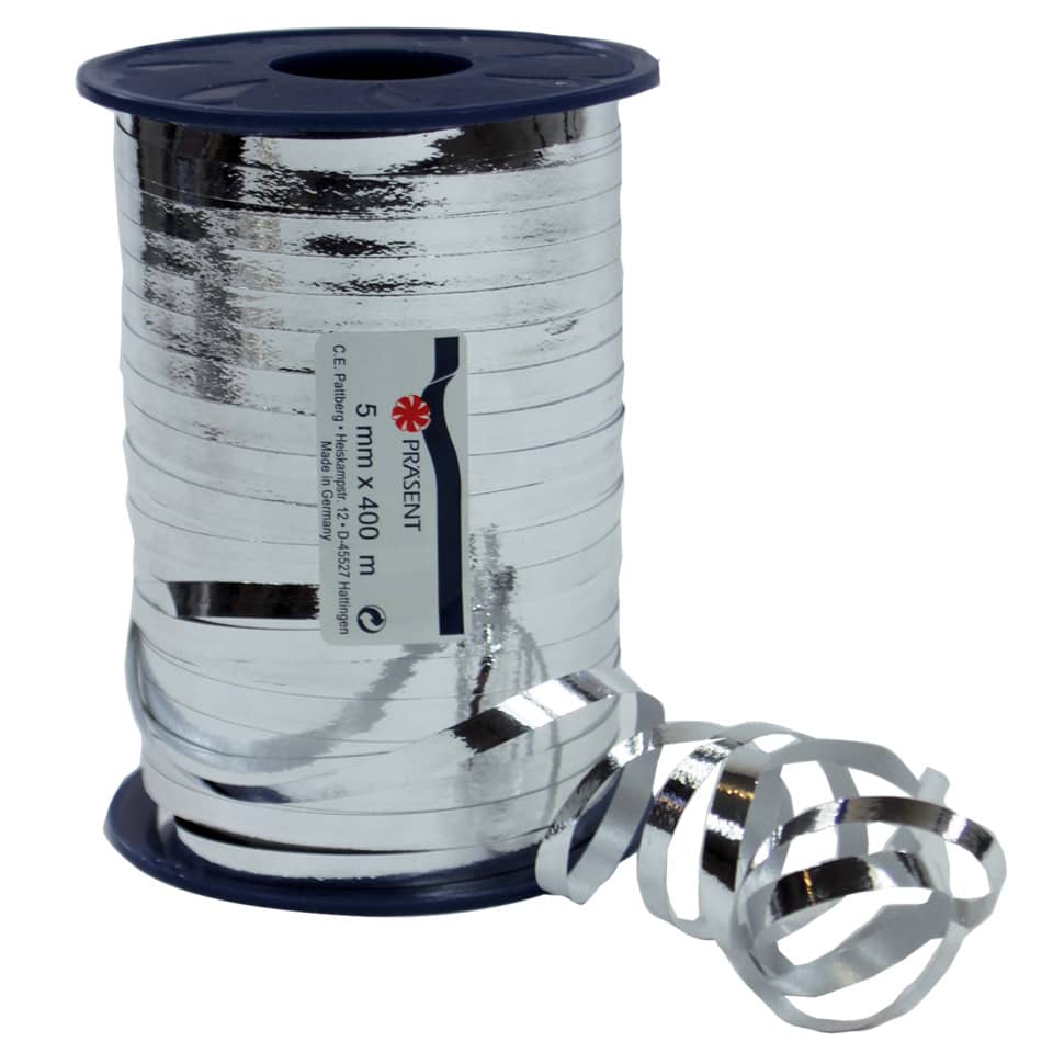 Ringelband, 5mmx400m, metallsilber  2855-631 285 5 - 631