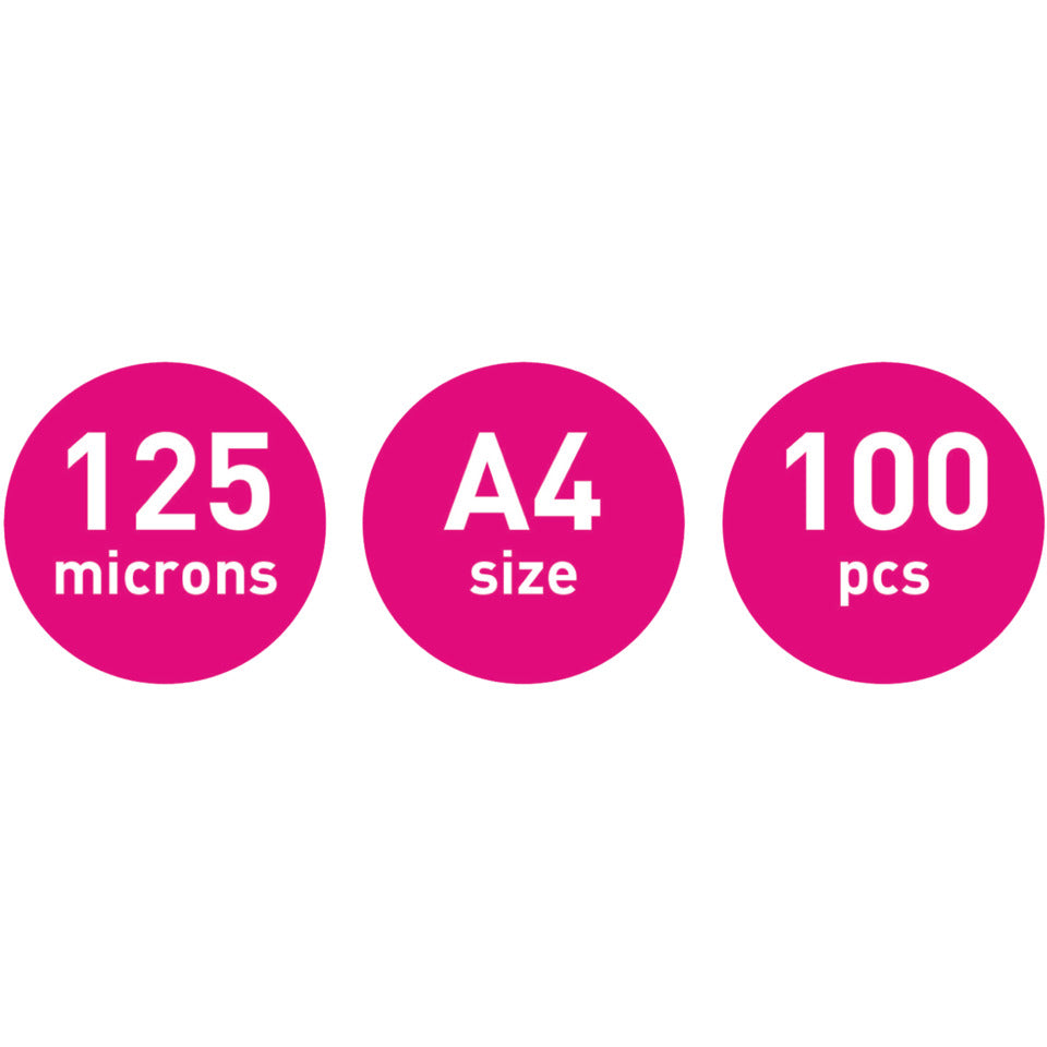 Laminierhülle Speed, A4, 125 µm, glänzend, 100 Stück LEITZ 7430-00-02