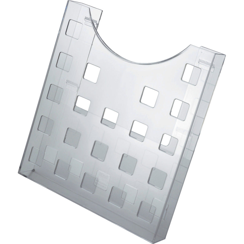 Prospekthalter A4 hoch, 241 x 264 x 37 mm, glasklar, 1 Fach HELIT H6102502