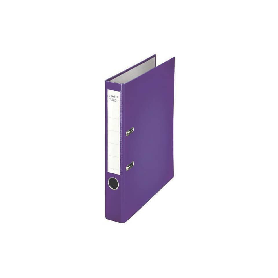 Ordner Plastik Chromos, mit Schlitzen, A4, 55 mm, violett CENTRA 231140