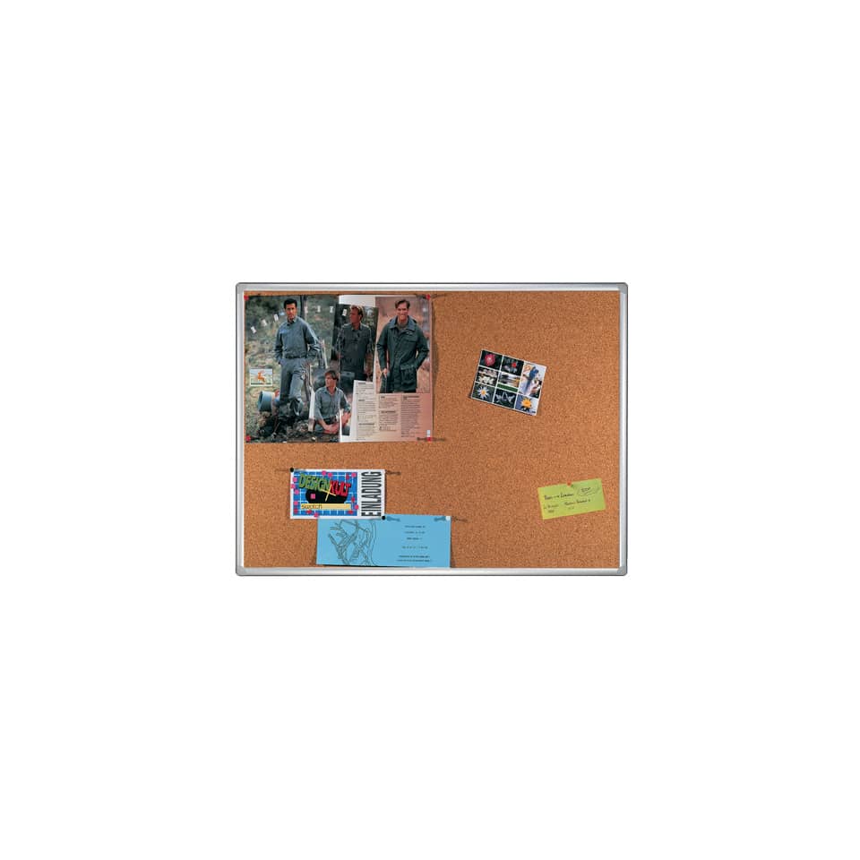 Korktafel PRO, Aluminiumrahmen, 900 x 600 mm FRANKEN KT8402