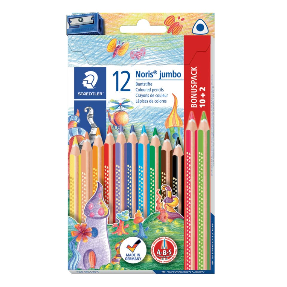 Farbstiftetui Noris® colour, 4mm, 12 Stück STAEDTLER 128 NC12P1 STAEDTLER 128 NC12P1 Promotion