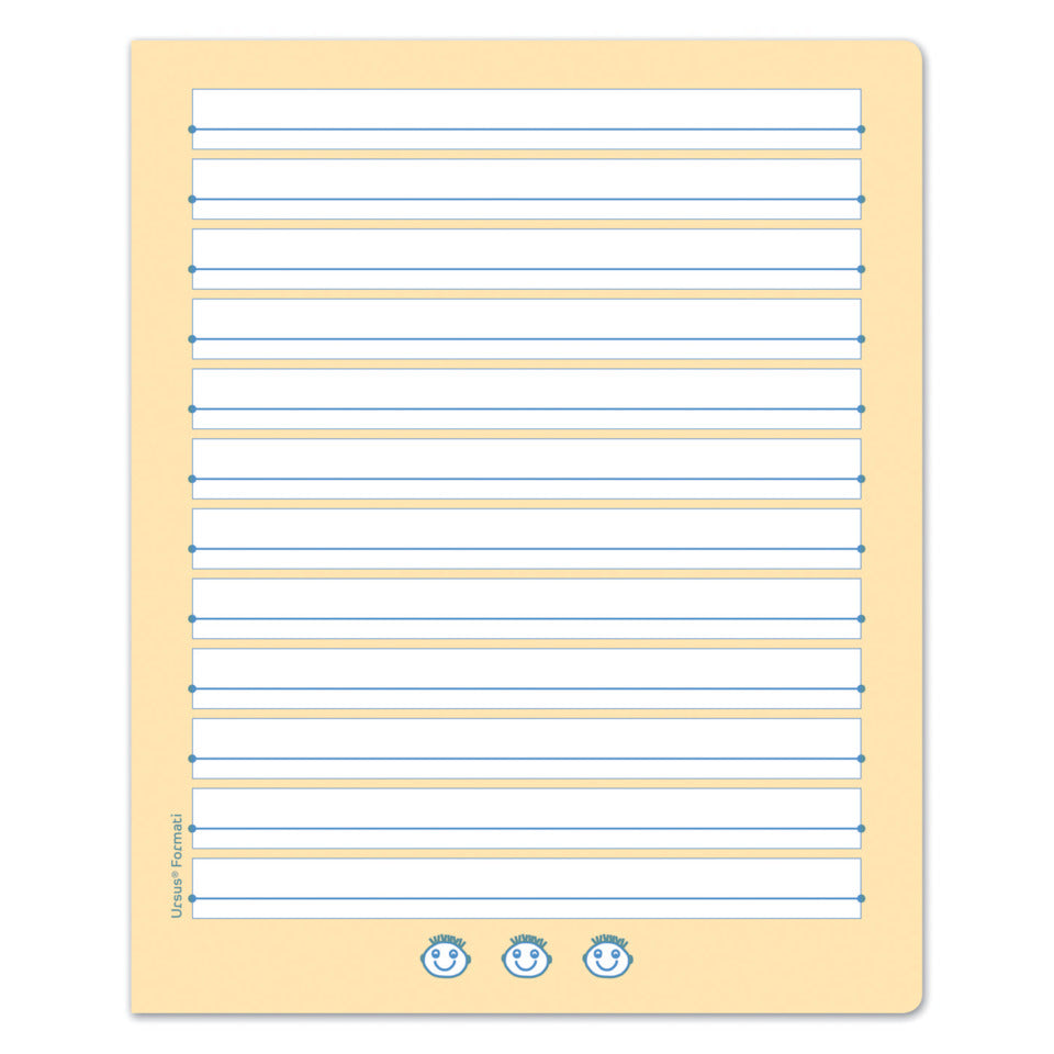 Heft Quart, 80g/m², 20 Blatt, Lin.S4, liniert URSUS FORMATI 060531084 FORMATI 060531084 Triotec