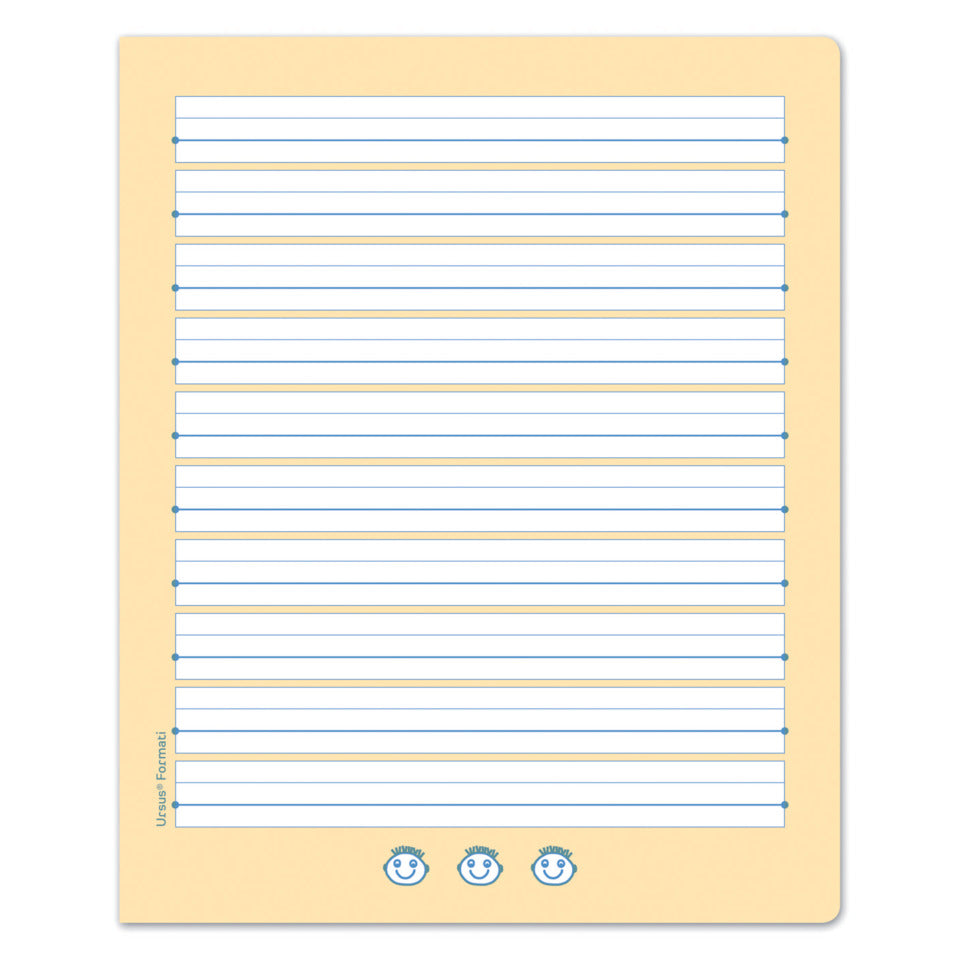 Creativheft Quart, 20 Blatt, C1, liniert URSUS FORMATI 060541041