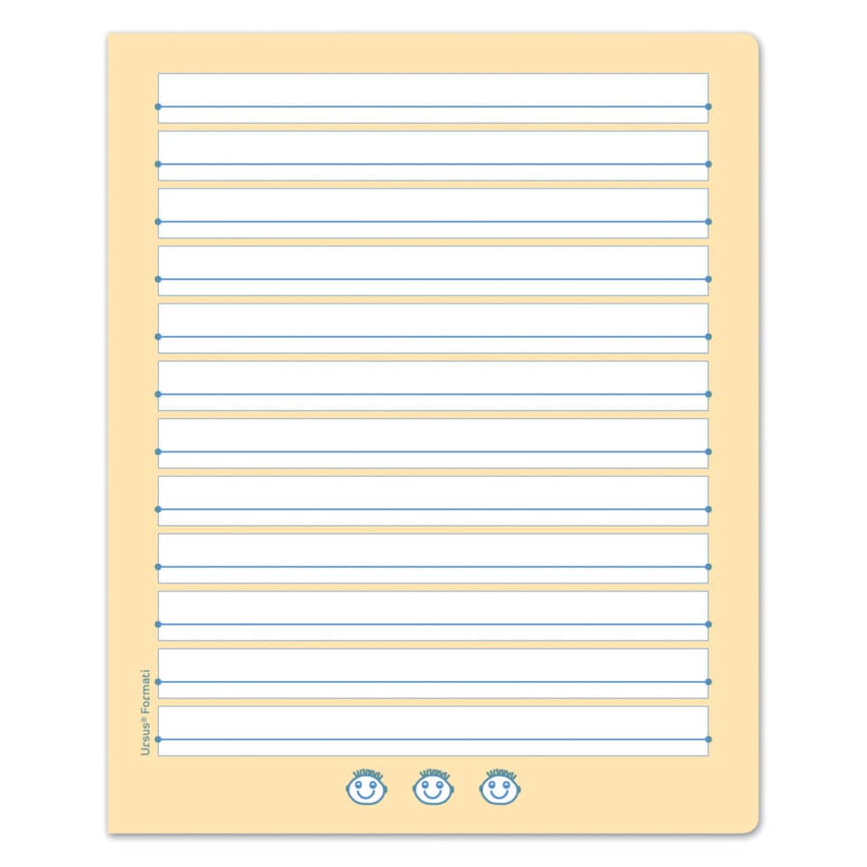 Creativheft Quart, 20 Blatt, C4, liniert URSUS FORMATI C4 FORMATI 060541044 C4 Triotec