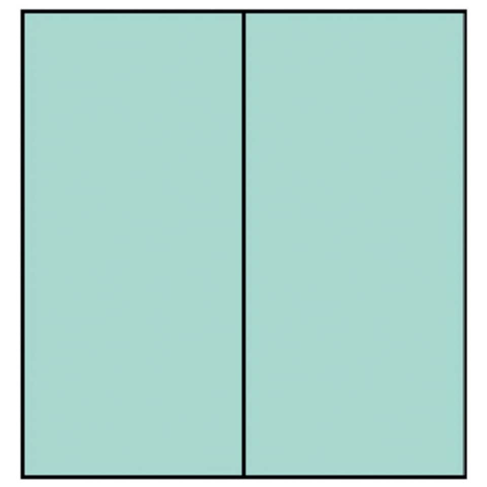 Briefkarte Paperado, DLhd, 220g/m², planliegend, karibik RÖSSLER 164069174 RÖSSLER 164069174  100x210mm gerippt