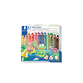 Farbstiftetui junior 140 3in1 + Spitzer, 12 Stück, sortiert STAEDTLER 140 C12 STAEDTLER 140C12