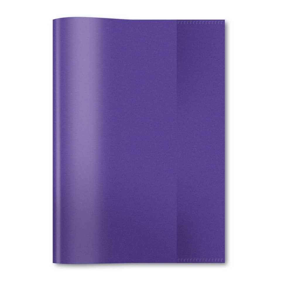 Heftschoner, A5, Plastik, transparent/violett HERMA 7486 HERMA 7486 Plastik