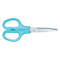 Schere Fitcut Curve Smart - Linkshänder, blau PLUS JAPAN 35055 PLUS JAPAN 35055 Smart
