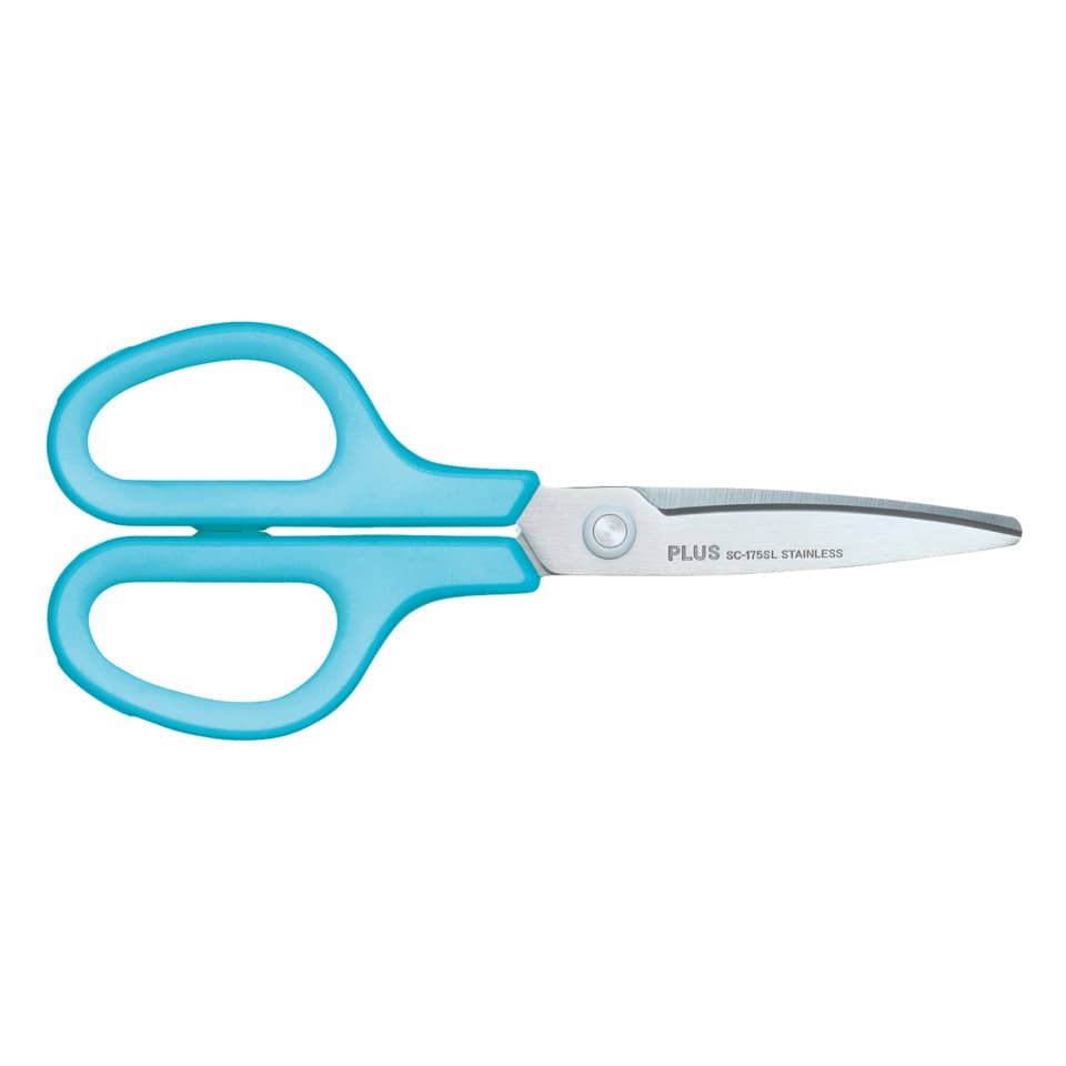 Schere Fitcut Curve Smart - Linkshänder, blau PLUS JAPAN 35055 PLUS JAPAN 35055 Smart