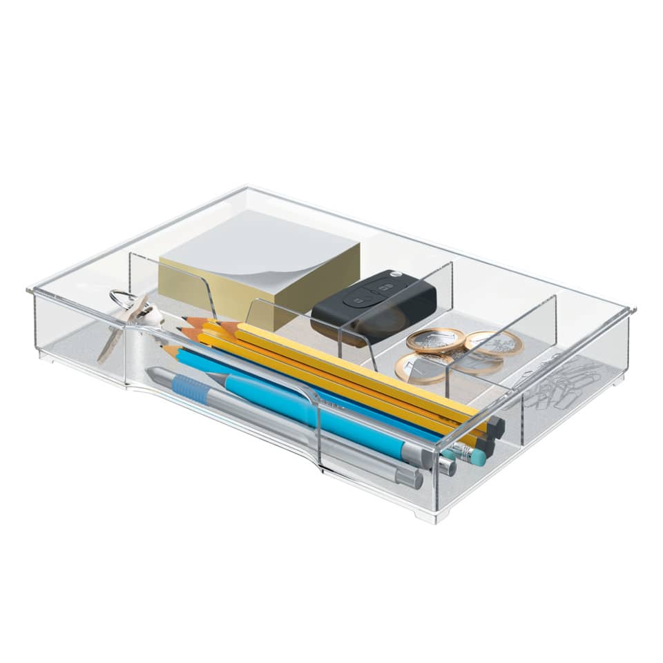 Schubladeneinsatz CUBE/PLUS/WOW CUBE, A4, Polystyrol, glasklar LEITZ 5215-00-02