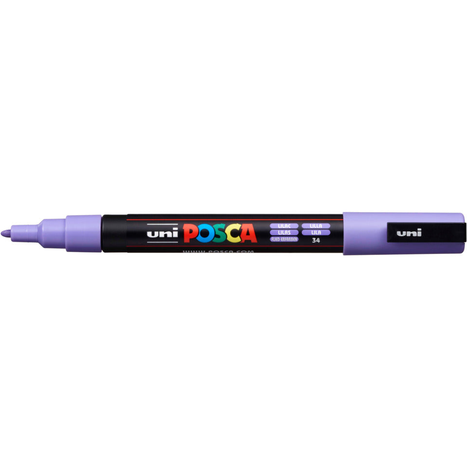 Pigmentmarker Uni Posca PC-3M, lila UNI-BALL 186537 UNI-BALL 186537 PC-3M
