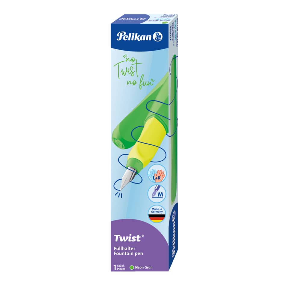 Füllhalter Twist® P457 M, neon grün PELIKAN 300008767 PELIKAN 300008767 807258 P457M