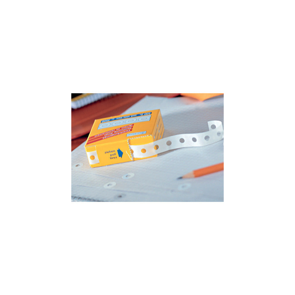 Lochverstärkungsringe, Ø13mm, 500 Stück, transparent AVERY ZWECKFORM 3510 ZWECKFORM 3510  im Spender