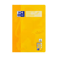 Heft Touch, A4, 90g/m², 16 Blatt, kariert, sonnengelb OXFORD 400104443