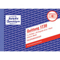 Quittung inkl. MwSt., A6 quer, selbstdurchschreibend, 2x40 Blatt AVERY ZWECKFORM 1736 ZWECKFORM 1736 o,Mwst,Nachw,
