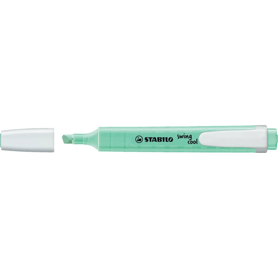 Textmarker swing® cool Pastel, Hauch von Minzgrün STABILO 275/116-8 STABILO 275/116-8 Pastel